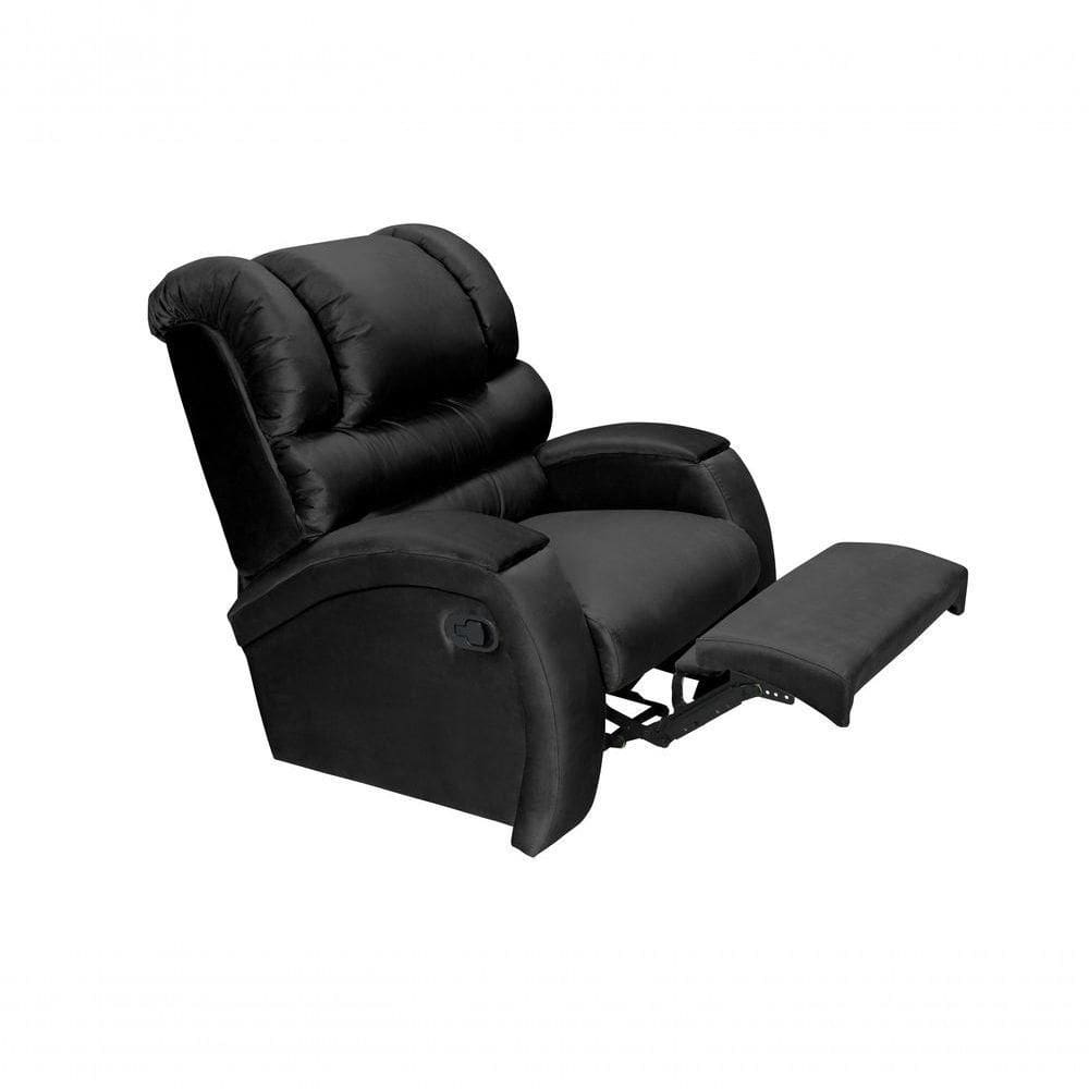 Poltrona Reclinável Imperial Zero Wall preto 381