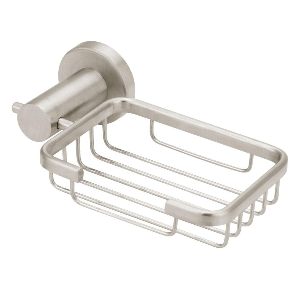 Porta Sabonete Saboneteira Inox Escovado Luxo Banheiro