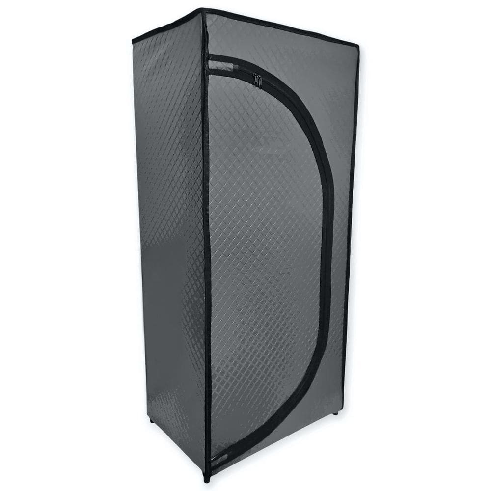 Sapateira Organizadora Fechada Ziper Madeira Para Quarto Cin