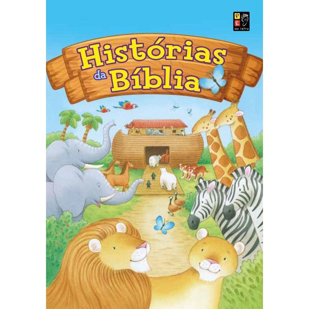 Livro Histórias Da Bíblia - Almofadado - Pé Da Letra