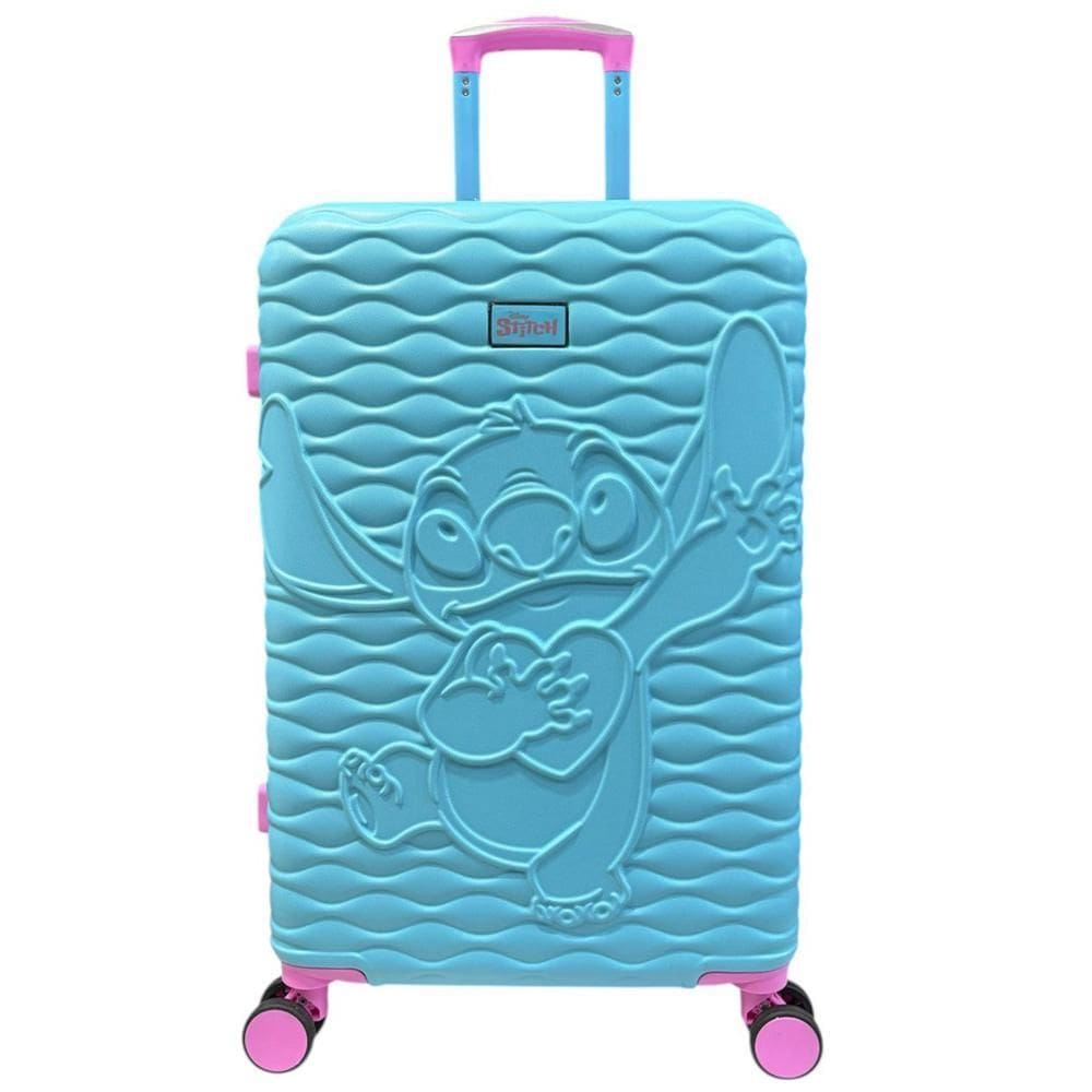 Mala De Viagem Stitch Média Escolar Luxo Disney Bagagem