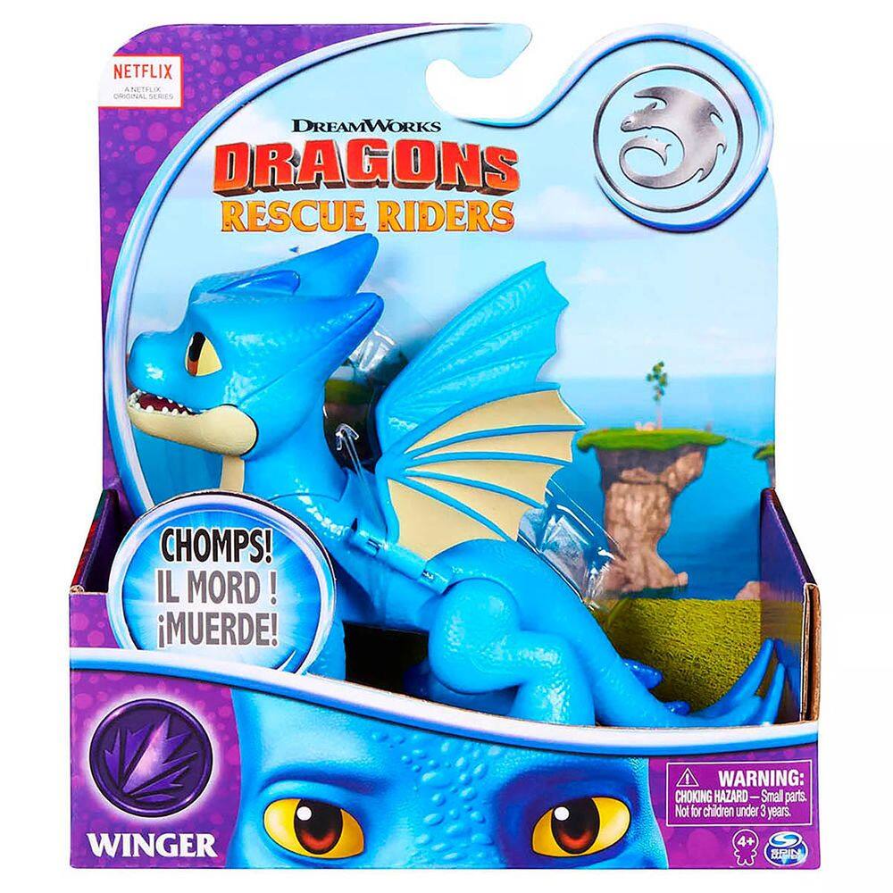 Como Treinar Seu Dragão - Rescue Riders - Winger 12 Cm