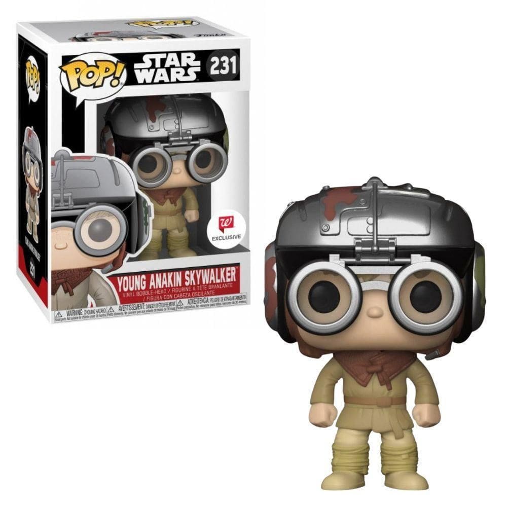 Boneco Funko Pop Sw Anakin Skywalker In Pod Racer Helmet