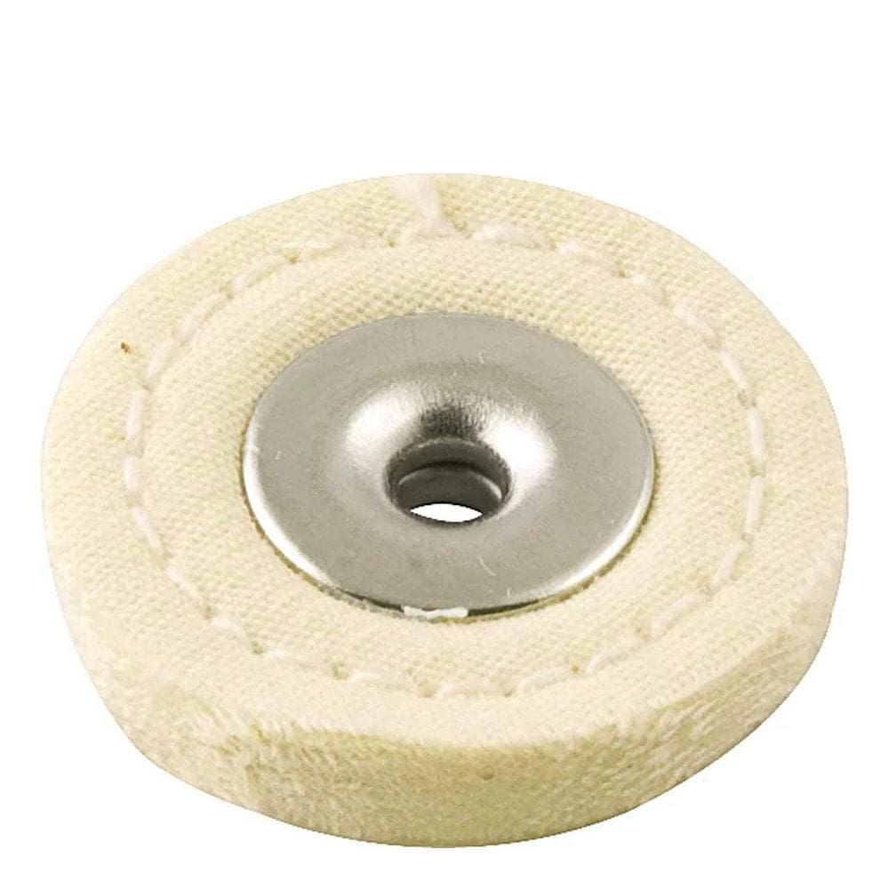 Roda De Pano Disco 25Mm Para Micro Retíficas Polir Vonder