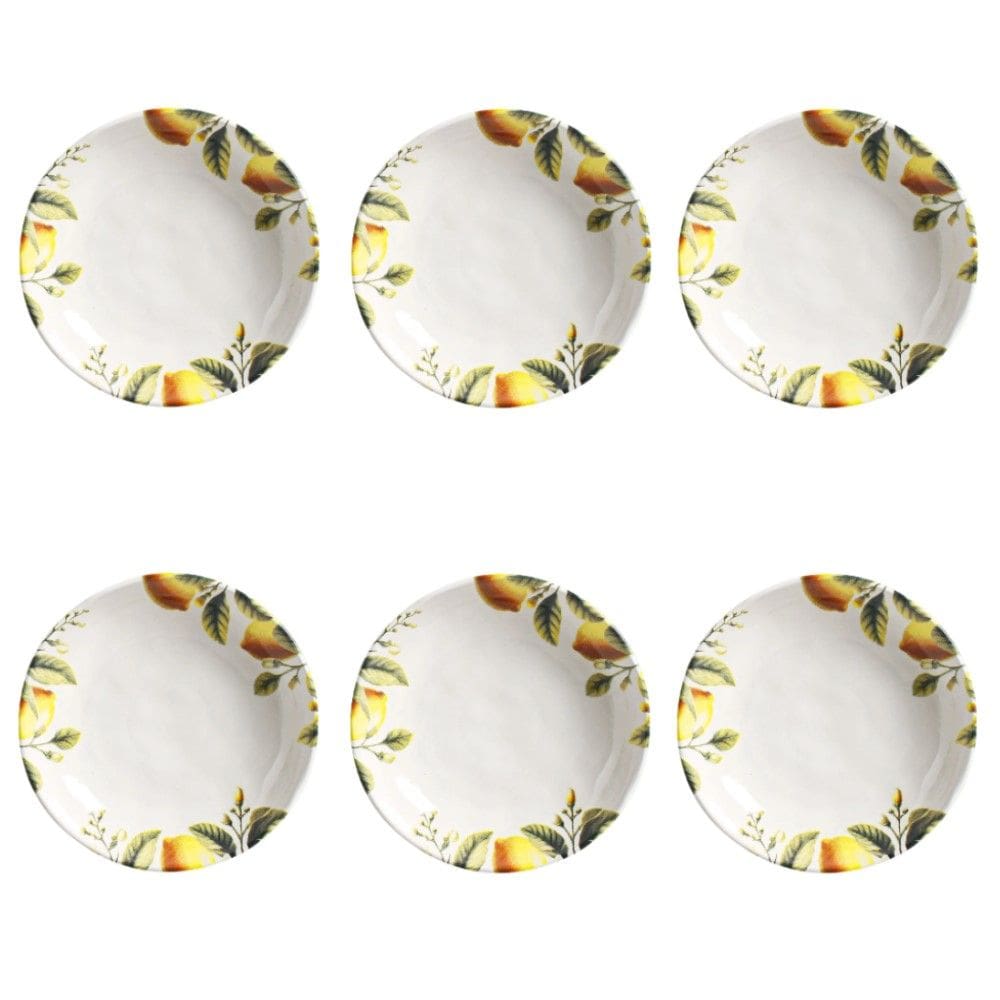 Conjunto de Pratos Fundos 06 Peças Bio Limonata Porto Brasil