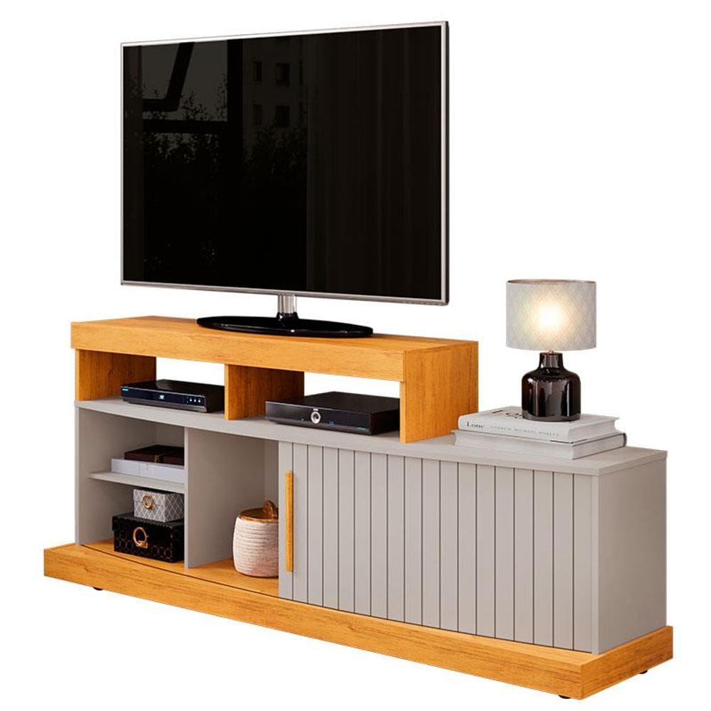 Rack Bancada para Sala Valle Cedro Bali - DJ Móveis