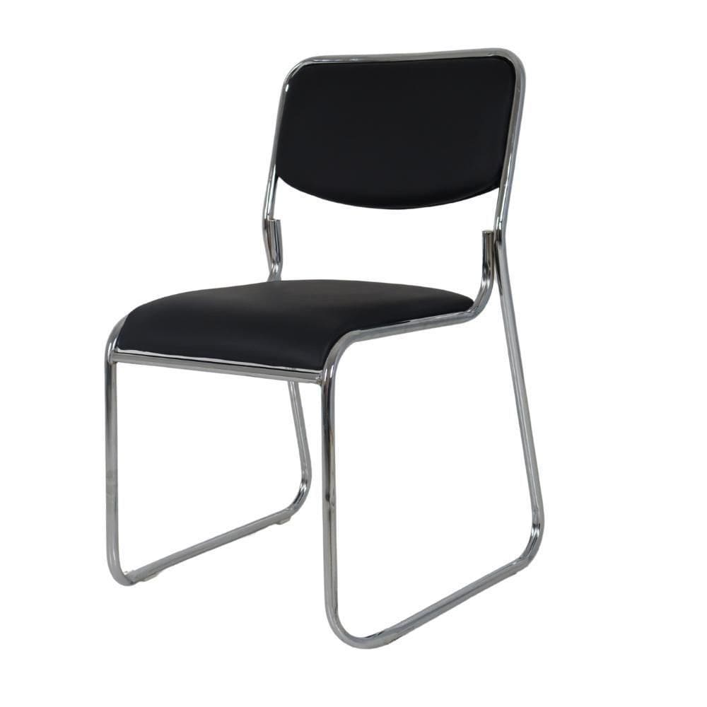 Cadeira Para Mesa De Jantar Dakkar Preta Sala De Jantar Cozinha - Preto Preto