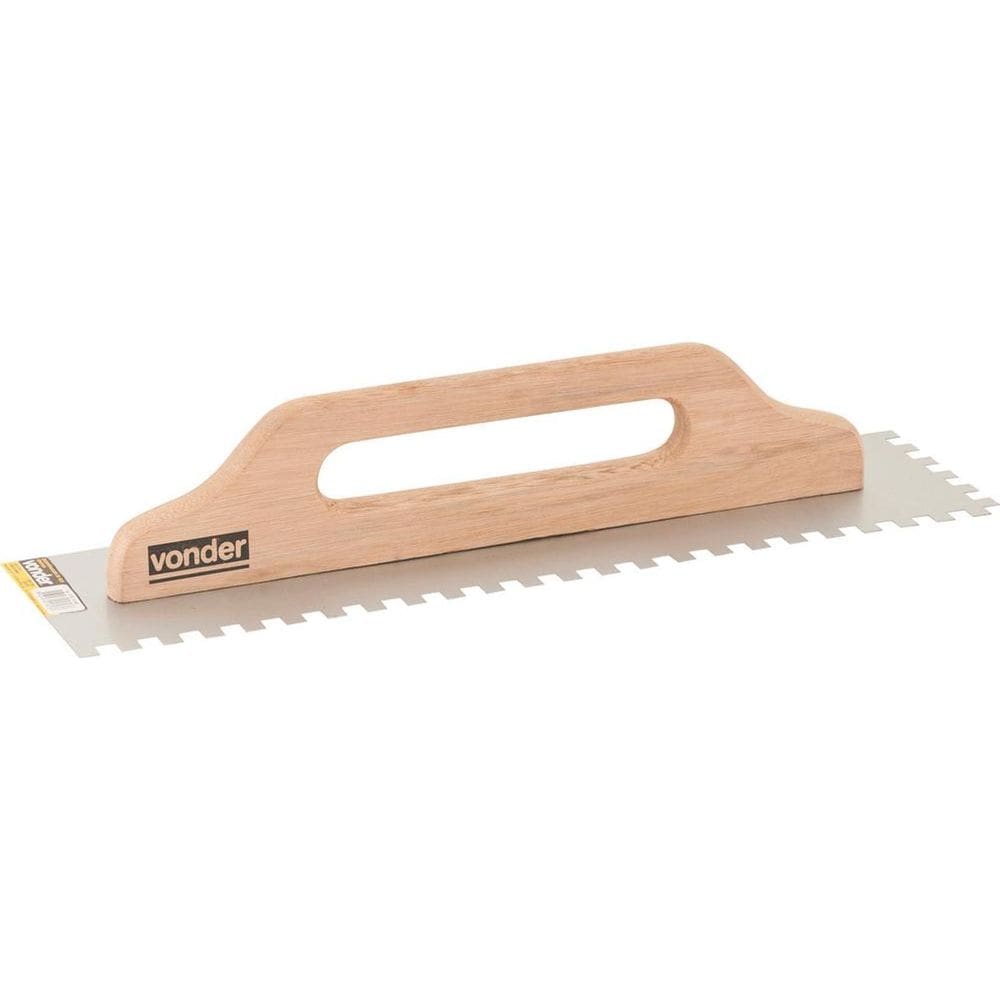 Desempenadeira Dentada 12,0X48,0Cm Total Madeira Fe Vonder