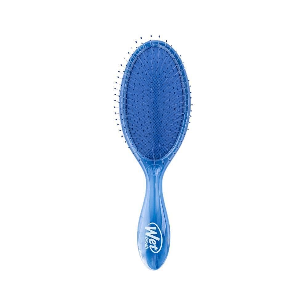 Escova WetBrush Detangler Marmore Azul para Cabelos