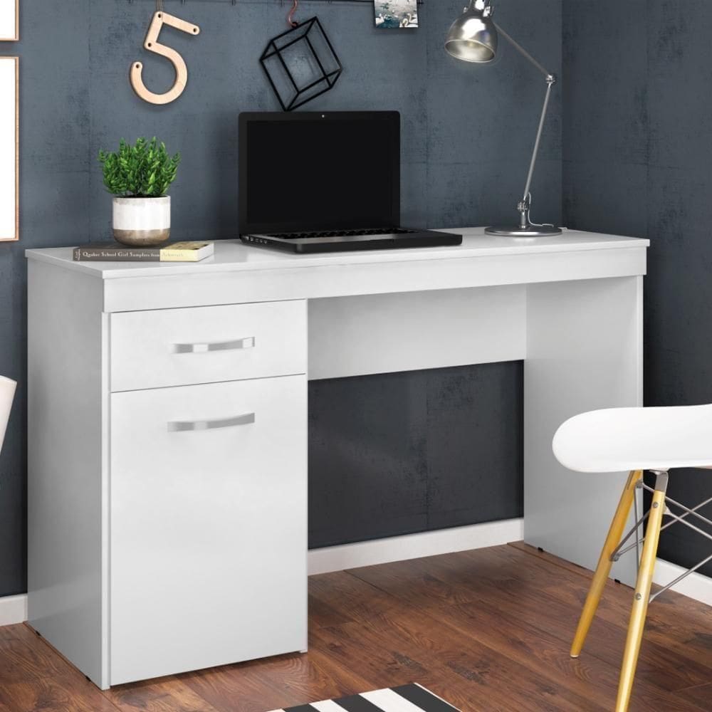 Escrivaninha 1 Porta E 1 Gaveta Vitória Branco