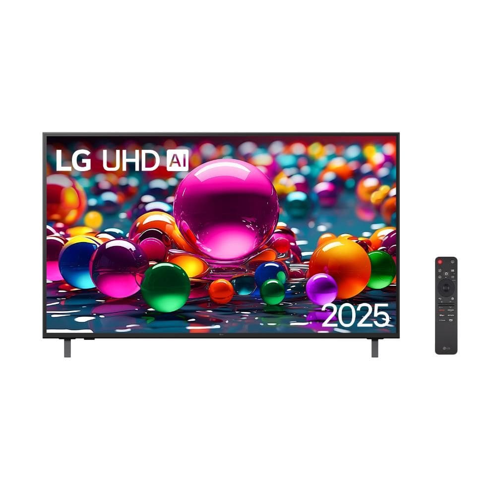 Smart TV 4K 50” LG UHD 50UA8550PSA Processador a7 Ger8 AI Alexa integrado Otimizador de Jogos webOS 25 compatível com Controle Smart Magic