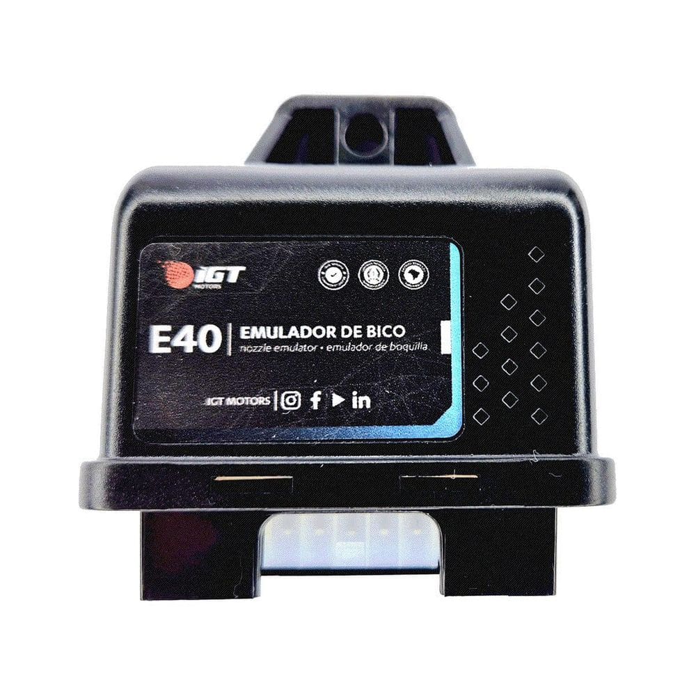 Módulo Do Emulador Ares E40 4 Bicos Injetores Igt Gnv Caixa
