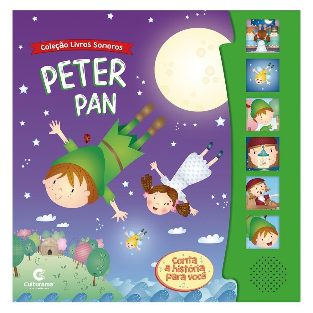 Livro Sonoro Peter Pan
