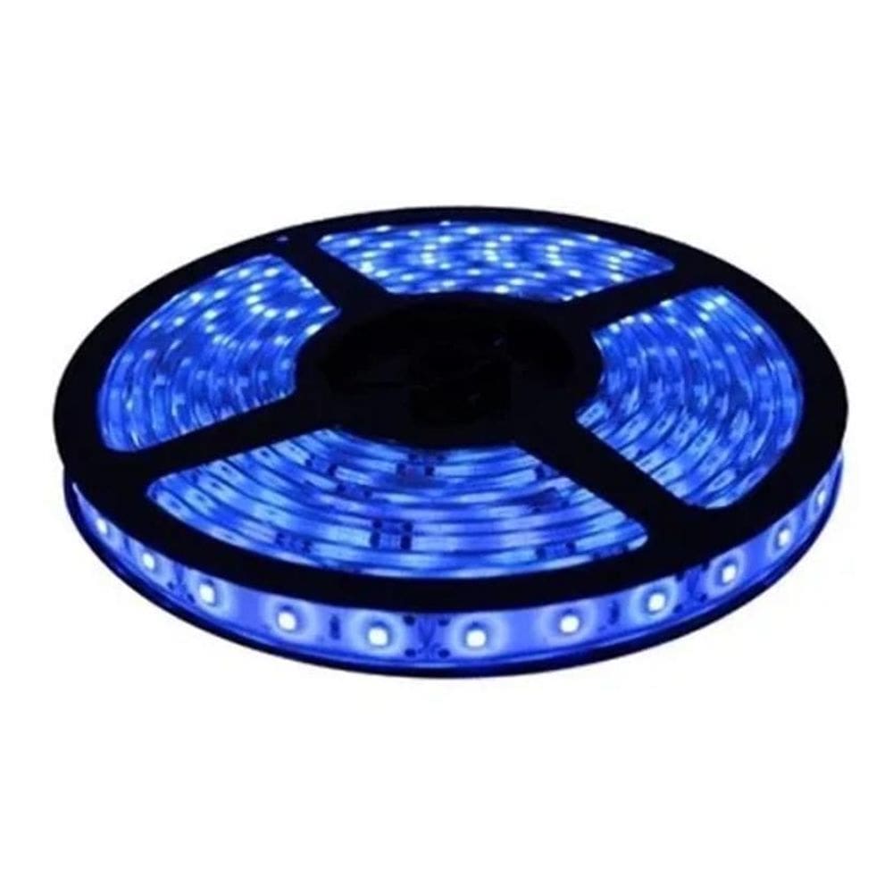 Fita Led 5050 Ip65 Azul 5M