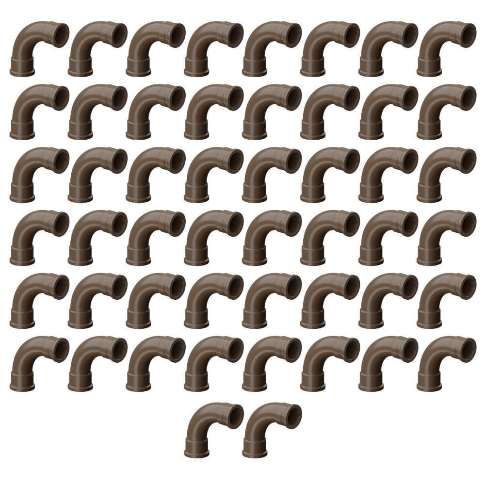Kit Com 50 Unidades Curva 90º Soldável 32 Mm Tigre