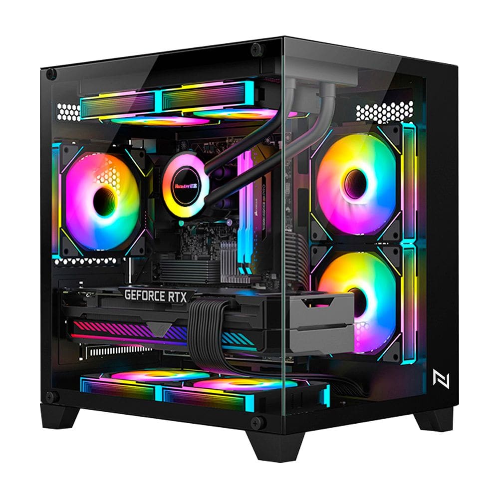Pc Gamer Ryzen 5 7600, 32GB DDR5 5200Mhz, (RTX 4060 8GB), B650, SSD 480GB M.2, 600W 80 Plus, 3 fans RGB, Neologic - NLI89417