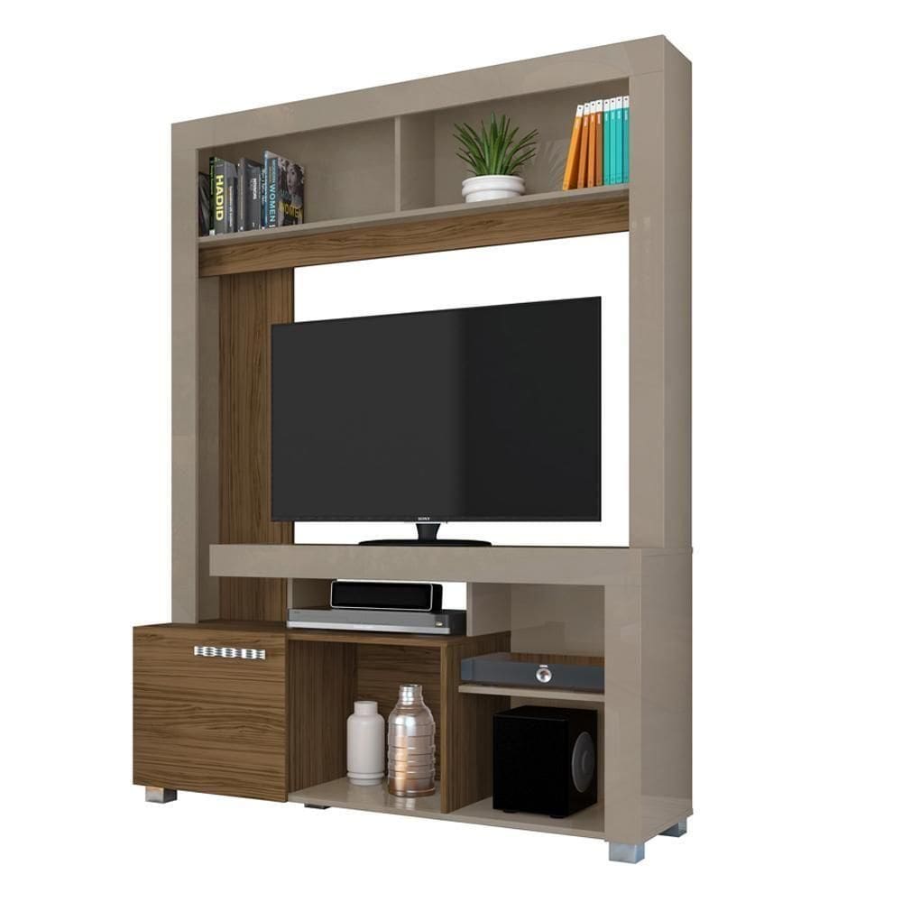 Estante Para 50 Polegadas 1 Porta 136 Cm Flavia Madetec Fendi