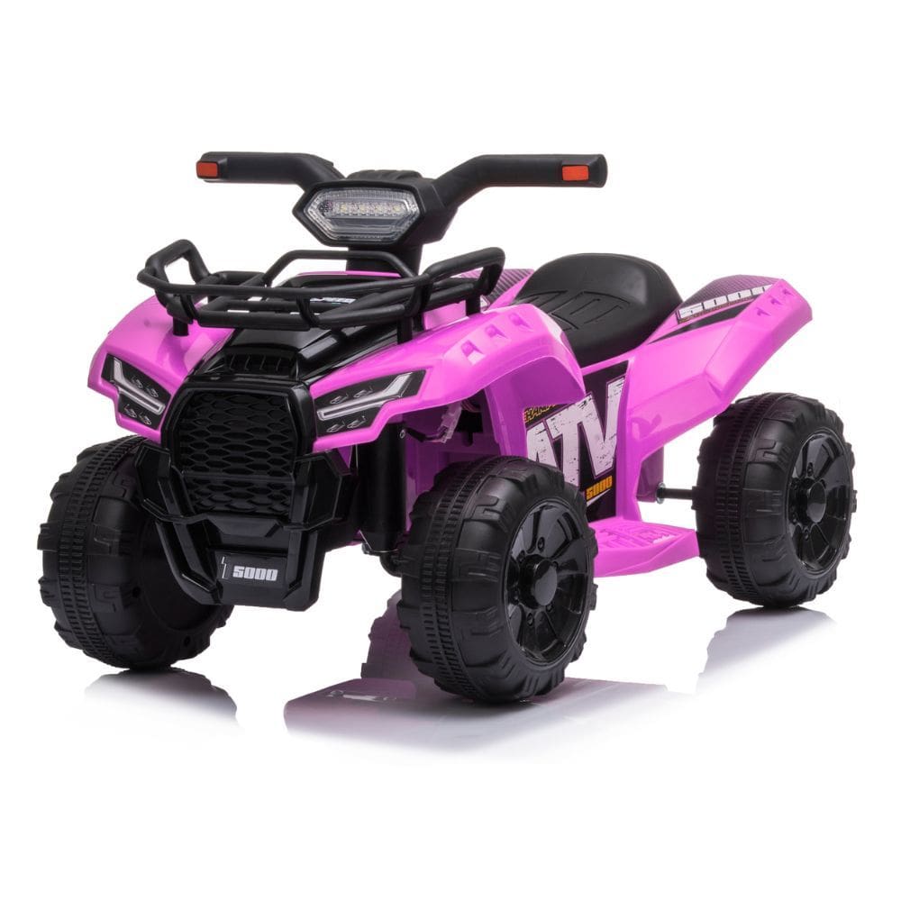 Mini Quadriciclo Elétrico Cores Infantil Luz E Som 6v Rosa