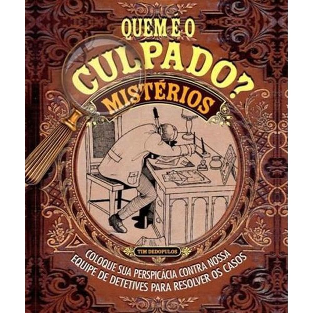 Livro Quem É O Culpado - Mistérios