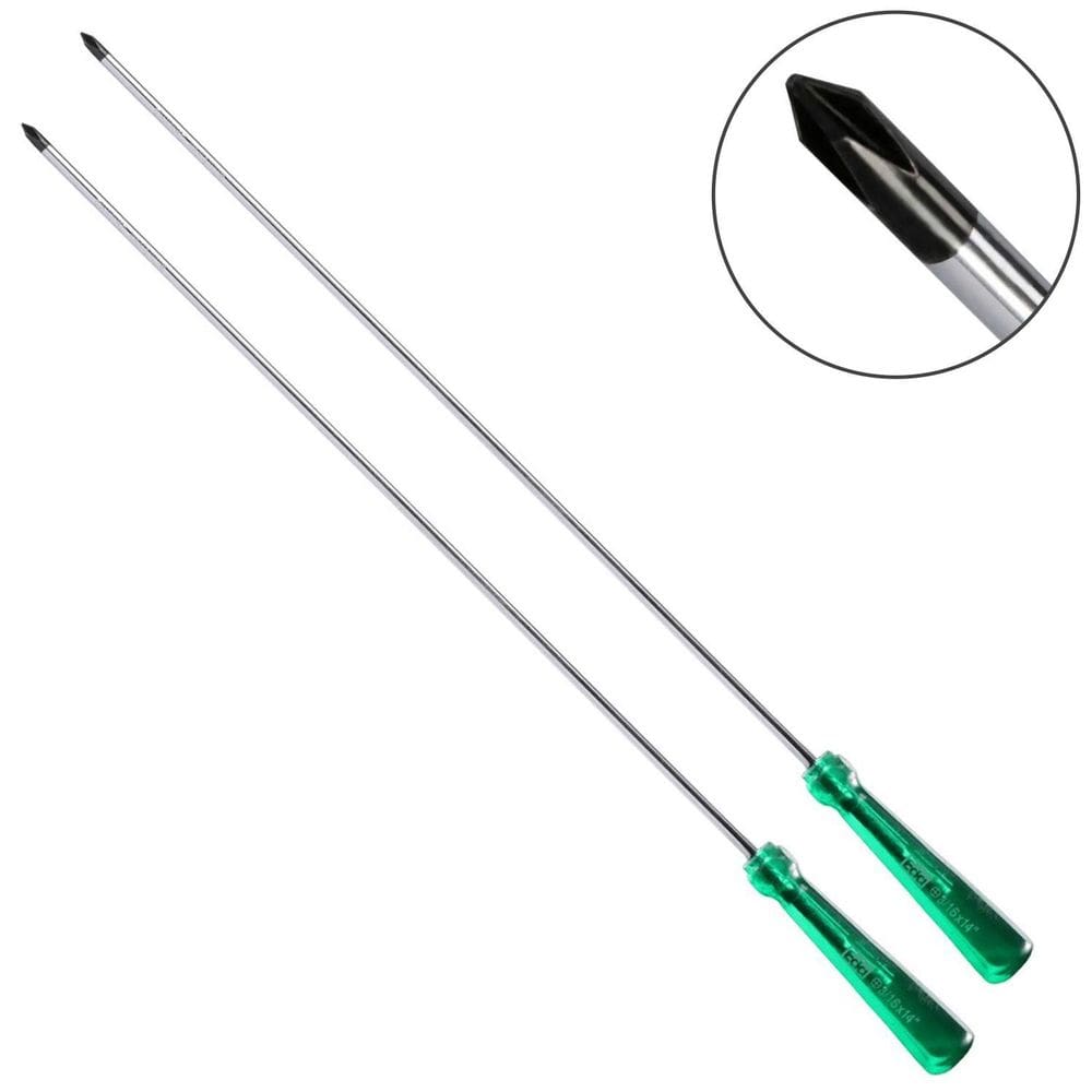 Kit 2 Chave Phillips 3/16 X 14 Longa Tanquinho Profissional