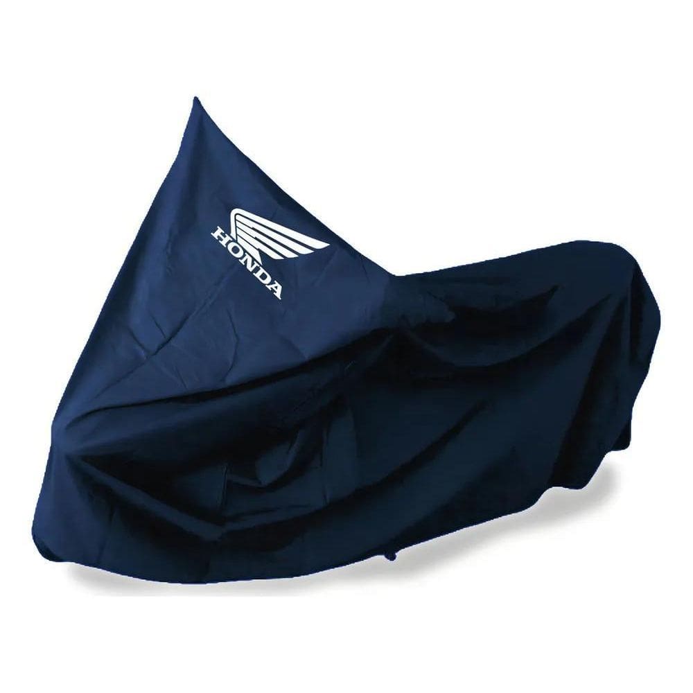 Capa Para Moto Honda 100% Impermeável Modelos Cor Azul