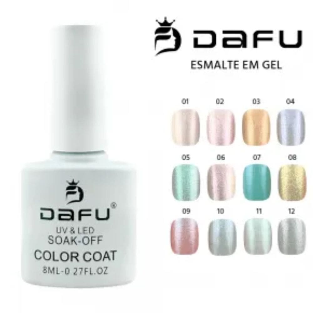 Esmalte em Gel Cintilante Dafu 8ml