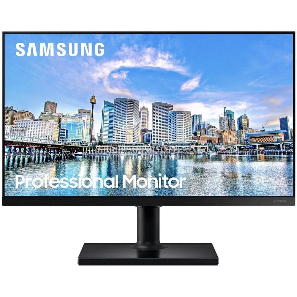 Monitor Samsung Full HD 24” Com Ajuste De Altura E Rotação