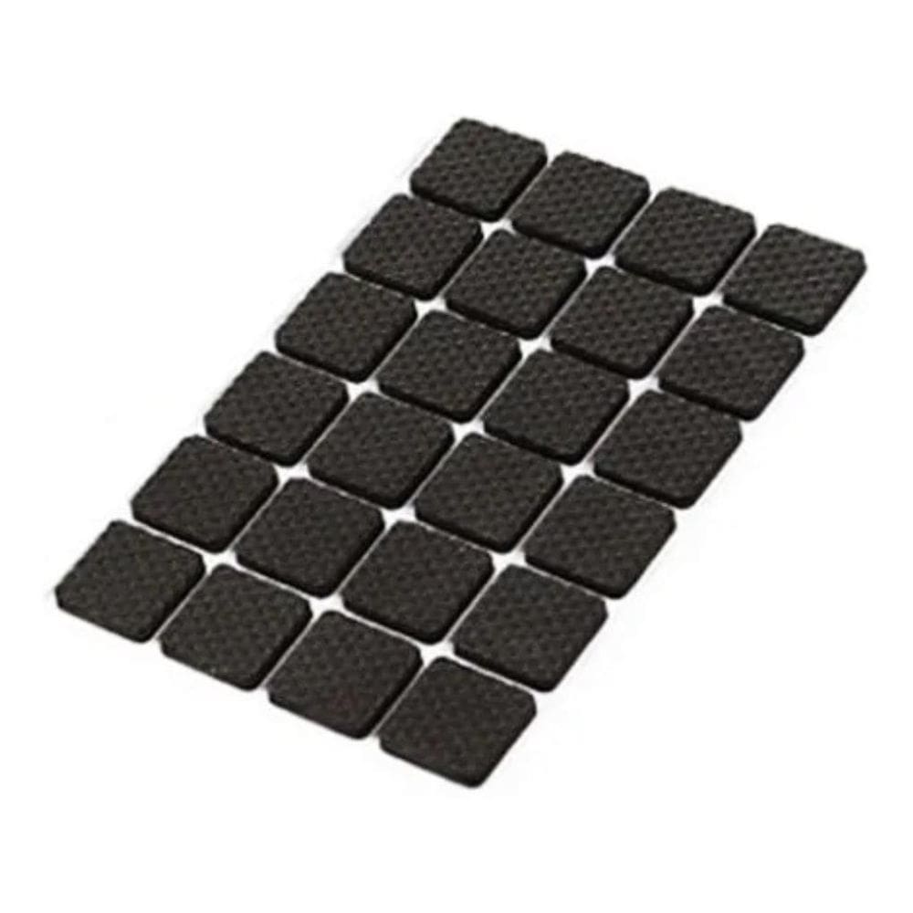 Kit 24 Protetores Adesivo Moveis Borracha Pés Cadeira Feltro