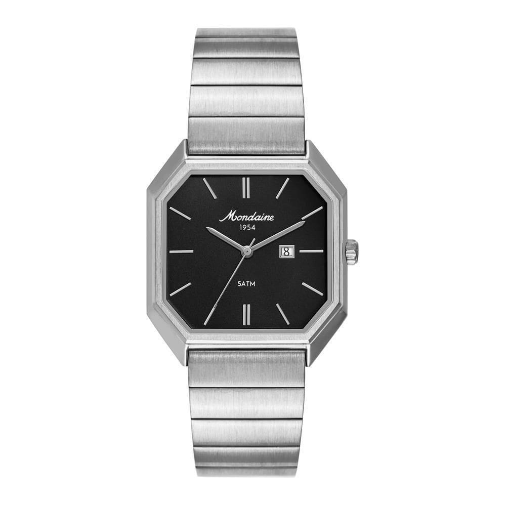 Relogio Mondaine Masculino Ref: 32849G0Mvna2 Retangular Aço