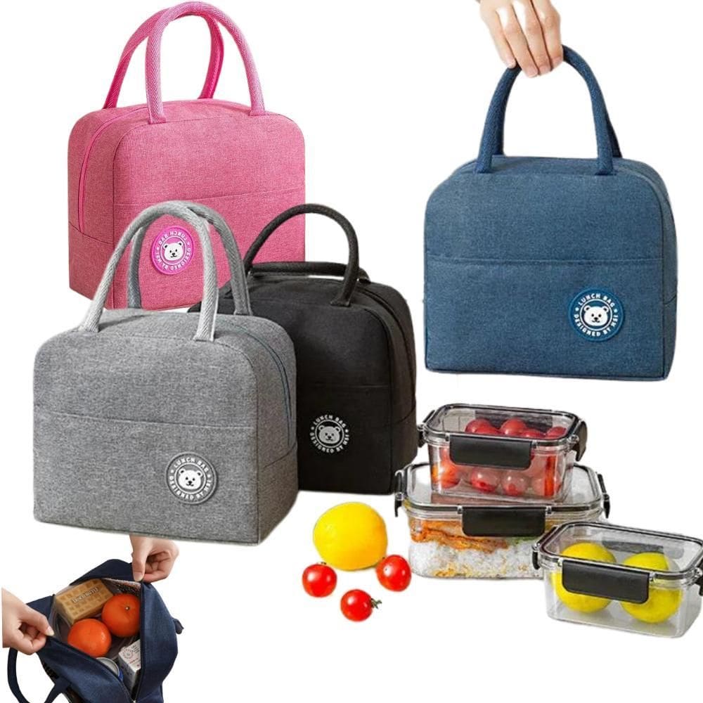 Bolsa Térmica Impermeável Fitness Marmita Viagem Lancheira