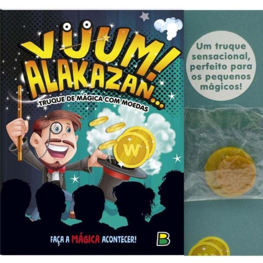 Vuum! Alakazan...truque De Mágica Com Moedas