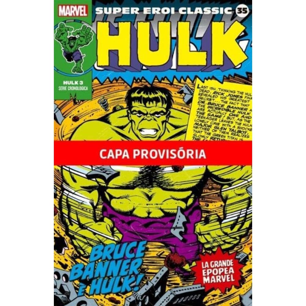 Coleção Clássica Marvel - Vol. 34 - Hulk Vol.03