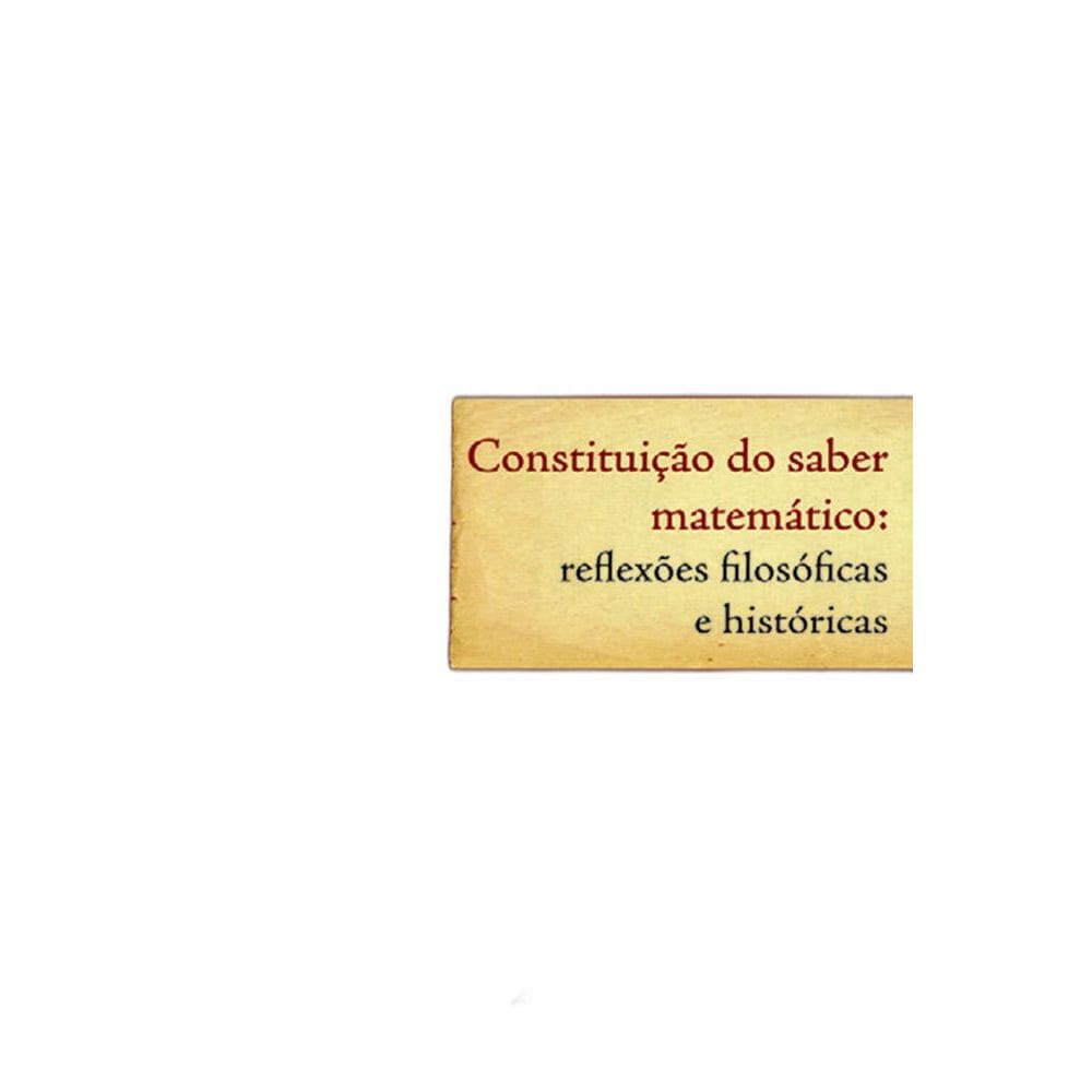 Livro Constituição do saber matemático