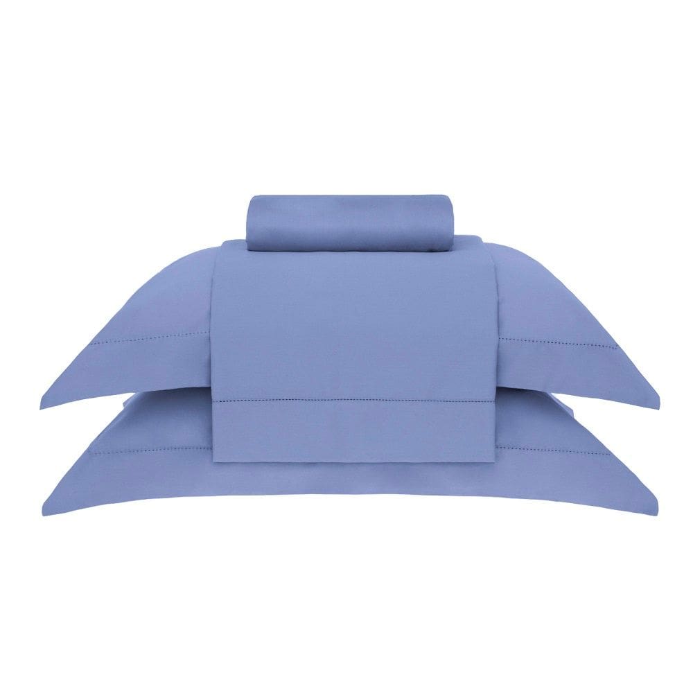 Jogo Cama King Buddemeyer 300 Fios Bud Vision New Colors 2 Azul 081