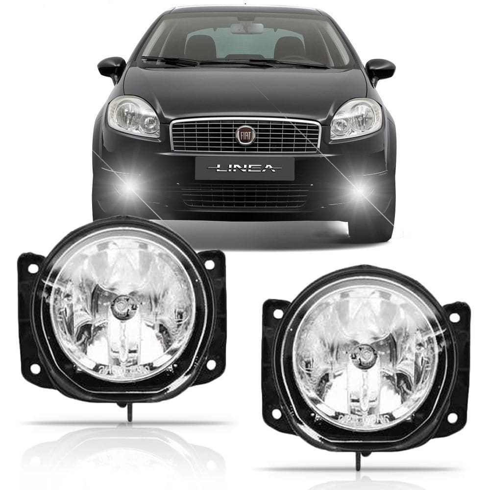 Par Farol Milha Fiat Stilo 2003 2004 2005 2006 2007 2008