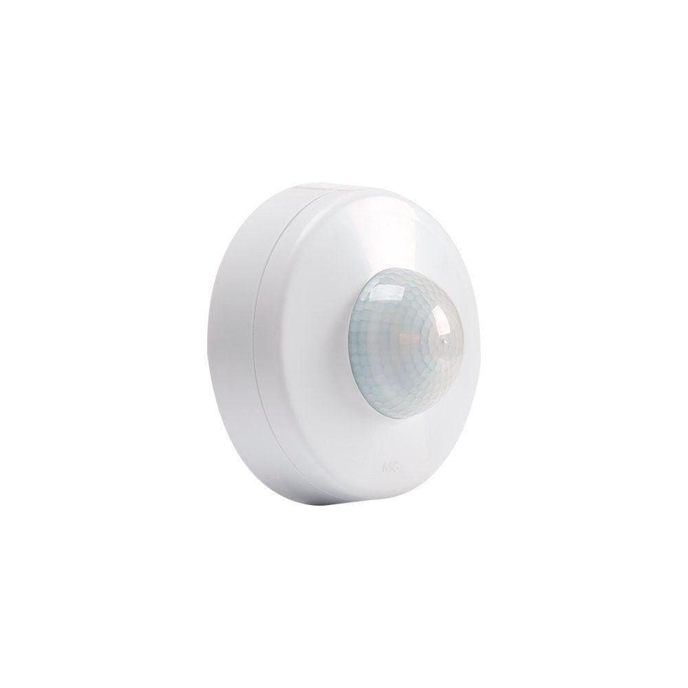 Sensor De Presença Margirius Plus Mpt-70esf De Embutir - Sobrepor Teto Bivolt Branco