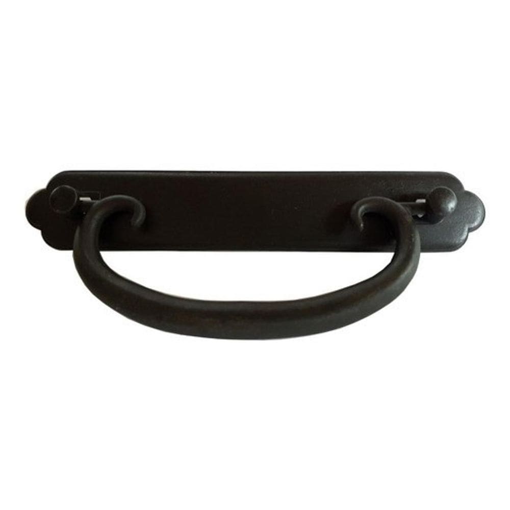 Kit 3 Puxador Rustico Preto Para Moveis Alça Gaveta Pz 84