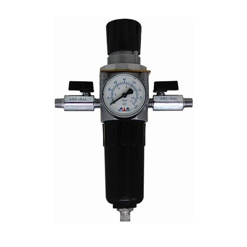 Filtro Regulador Pintura 2 Saídas 3/8X1/4 Arc-Dal Arc-2358Cm