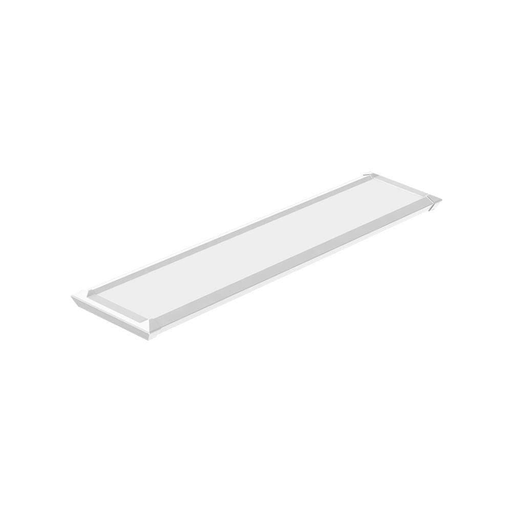 Luminária Led Taschibra Tl Slim 15 De Sobrepor 40W Bivolt 3000K Luz Amarela