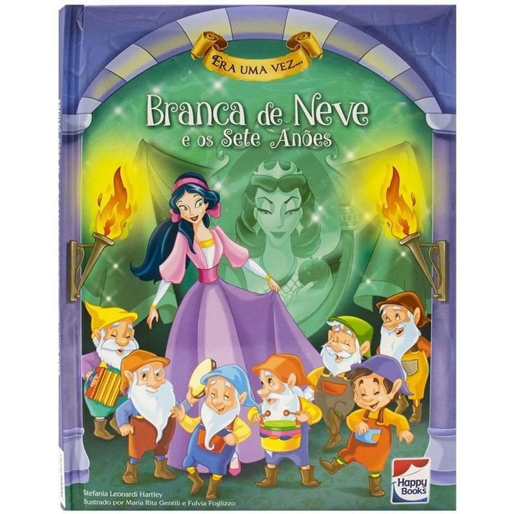 Livro Era Uma Vez... Branca De Neve E Os Sete Anões
