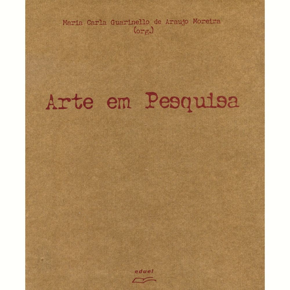 Livro Arte Em Pesquisa