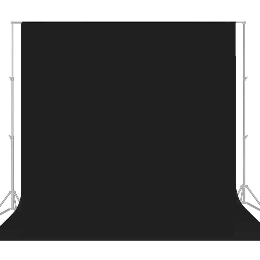 Tecido Fundo Infinito Algodão Preto 1.85X2.75M Estúdio