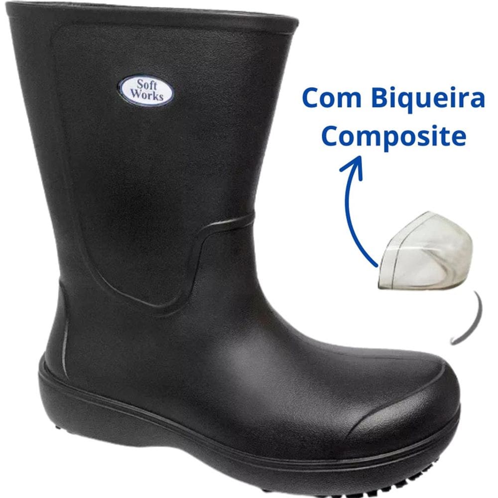 Bota EVA CL Biqueira Composite BB86 Soft Works CA 39347