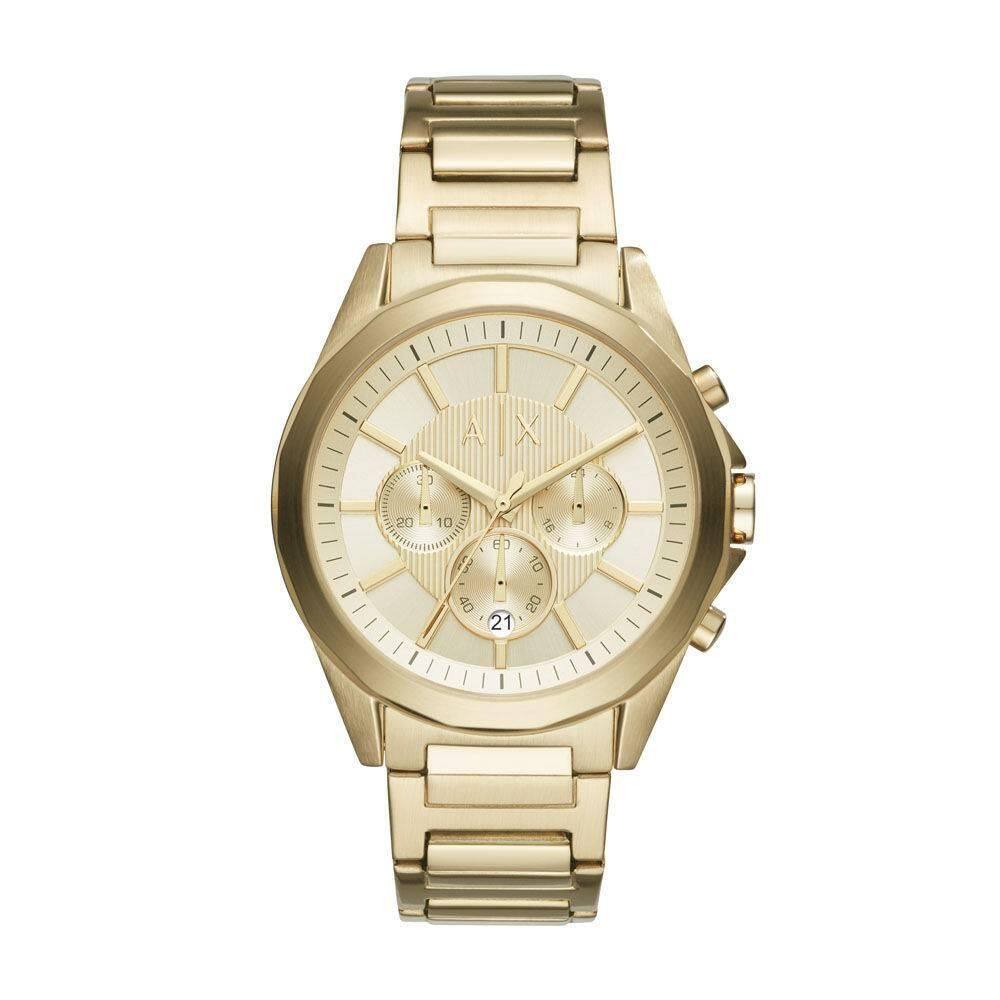 Relógio Masculino Armani Exchange Dourado Ax2602/4Dn