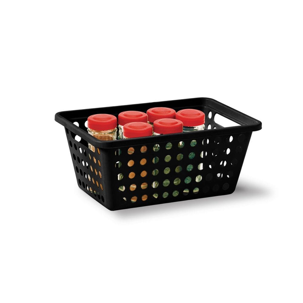 Cesta organizadora sem alça N3567 - preta -  Niquelart