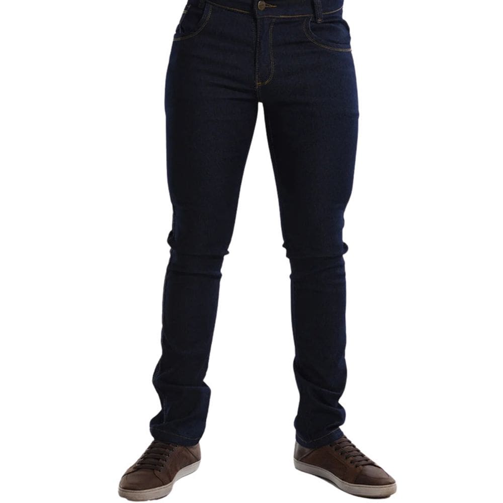 Calça Jeans Masculina com Elastano Azul