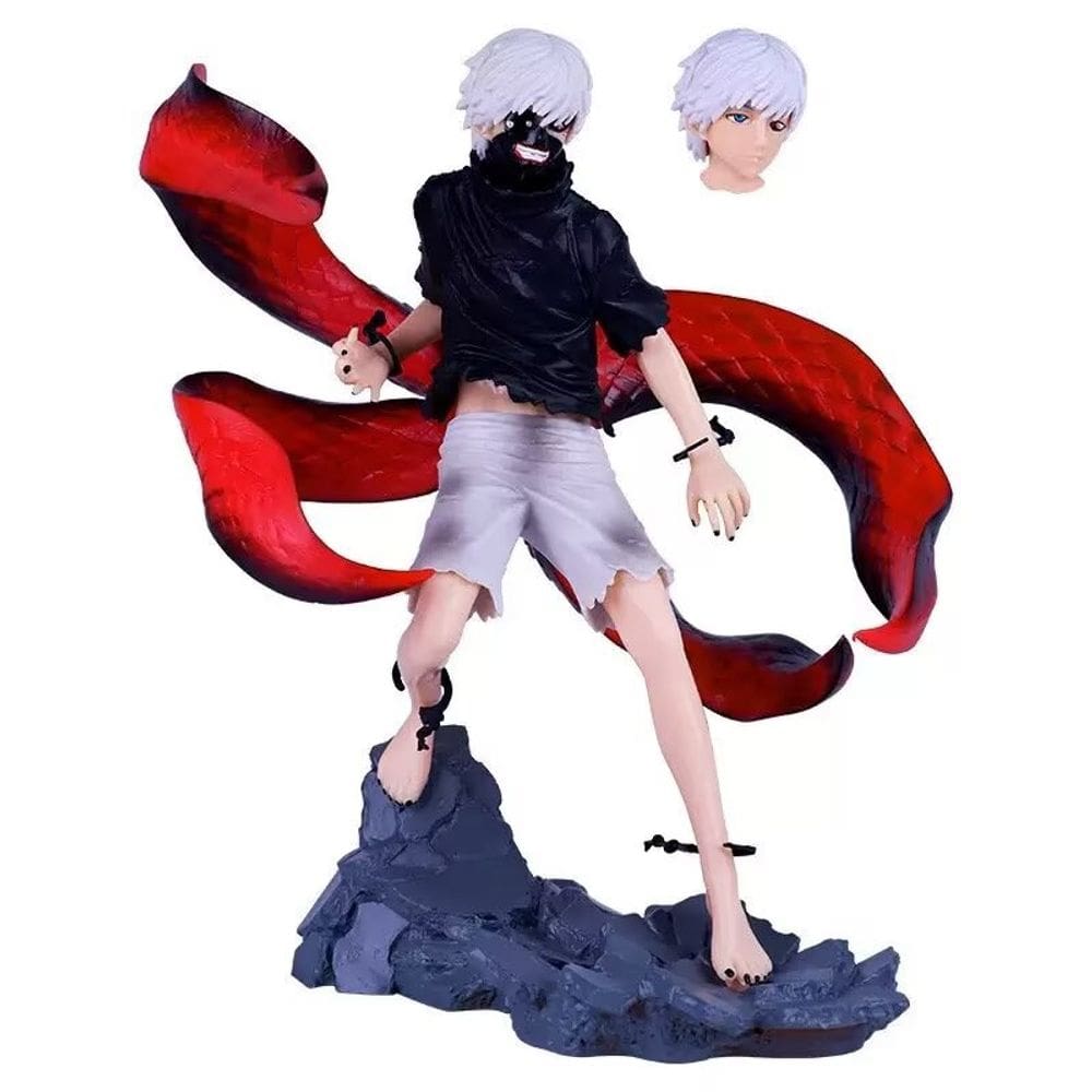 Figuras ornamentais Tokyo Ghoul Kaneki PVC com mais de 14 anos