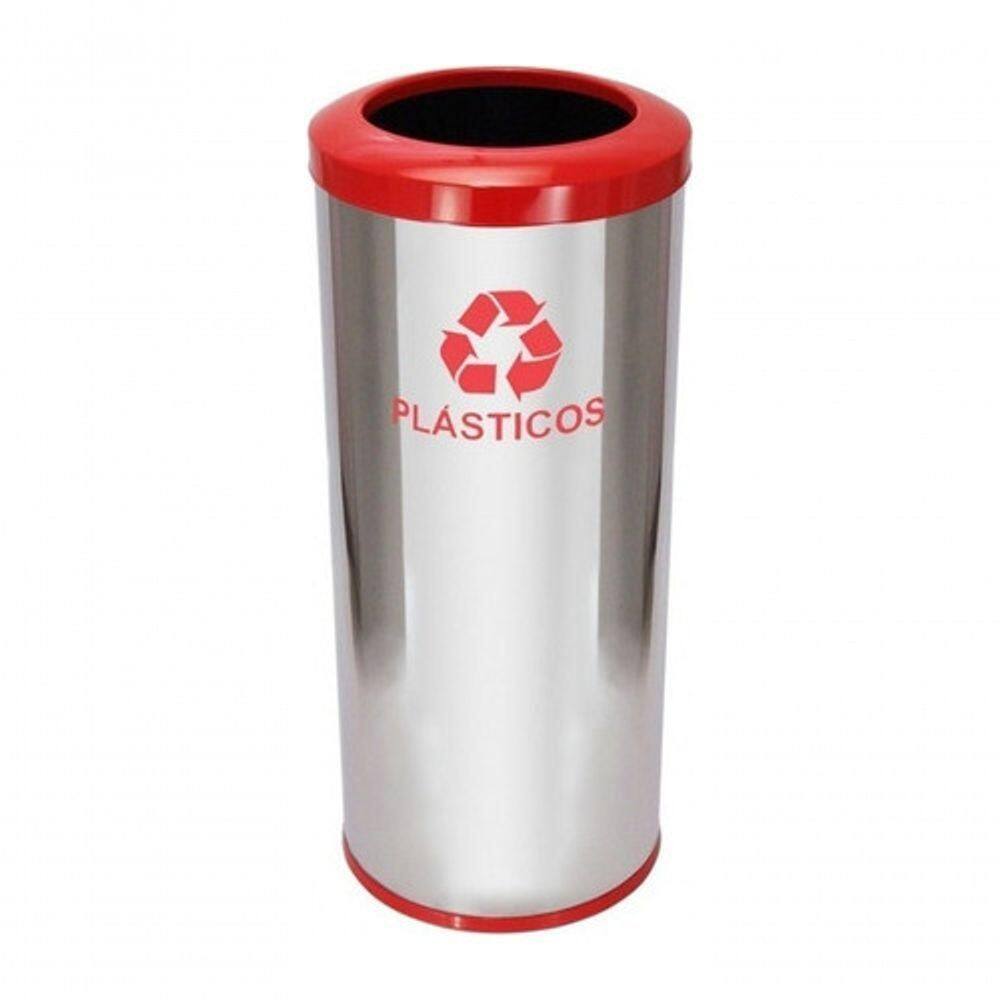 Lixeira Em Inox Com Aro