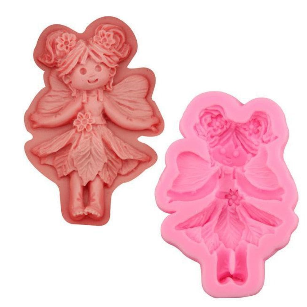 Molde Silicone Fada Fadinha Sininho Fondant Biscuit Resina