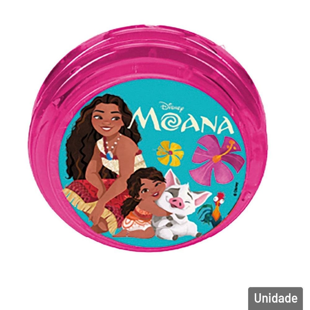 Ioio de Plástico 6cm LUZ LED Moana - Tudo em Caixa